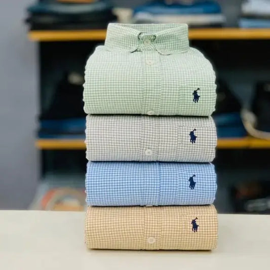 Premium Checked Casual Shirts Combo (Pack of 4) | CombrixMen™ Smart Fit Collection