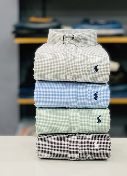 Premium Checked Casual Shirts Combo (Pack of 4) | CombrixMen™ Smart Fit Collection