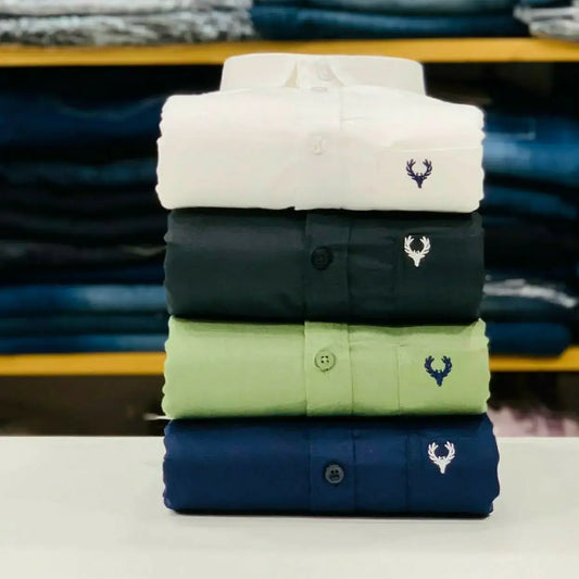 Premium Checked Casual Shirts Combo (Pack of 4) | CombrixMen™ Smart Fit Collection