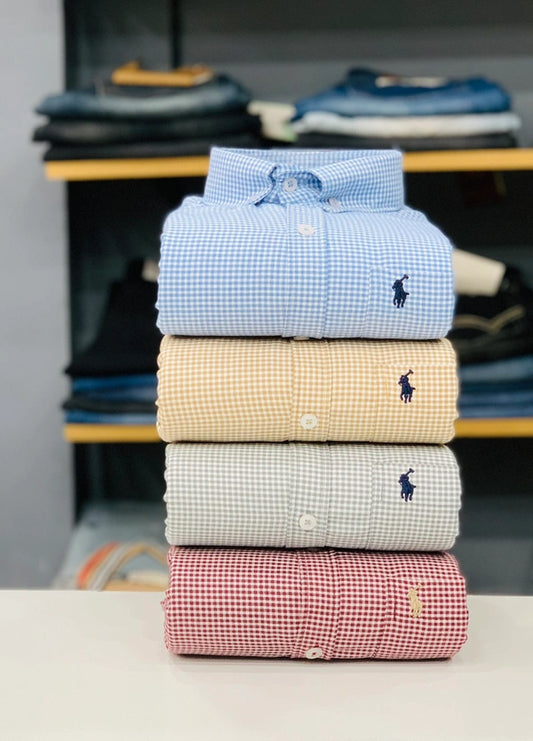 Premium Checked Casual Shirts Combo (Pack of 4) | CombrixMen™ Smart Fit Collection