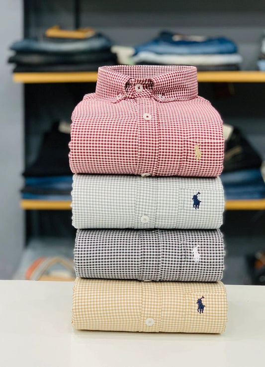 Premium Checked Casual Shirts Combo (Pack of 4) | CombrixMen™ Smart Fit Collection