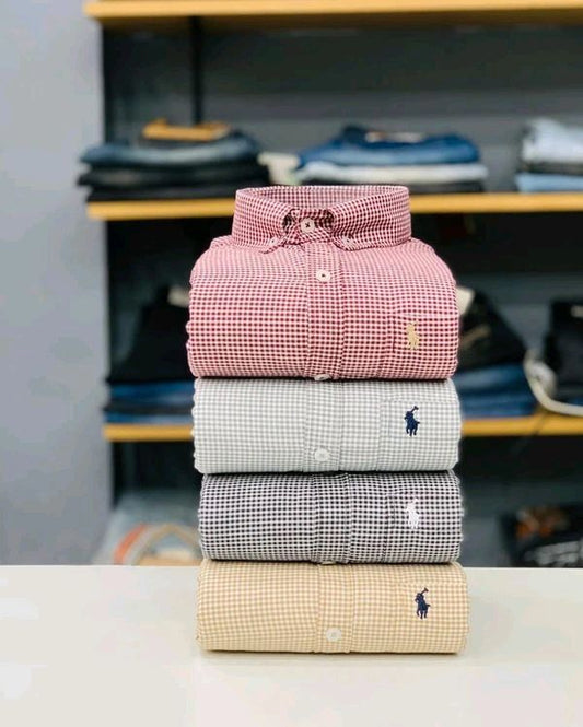 Premium Checked Casual Shirts Combo (Pack of 4) | CombrixMen™ Smart Fit Collection